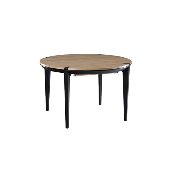 Produkt w kategorii: Stoły, nazwa produktu: Stół Orion 100 - okrągły, drewniany, elegancki.