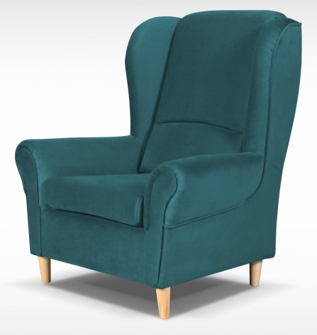 Produkt w kategorii: Fotele, nazwa produktu: Elegancki Fotel Royal z wysokim oparciem
