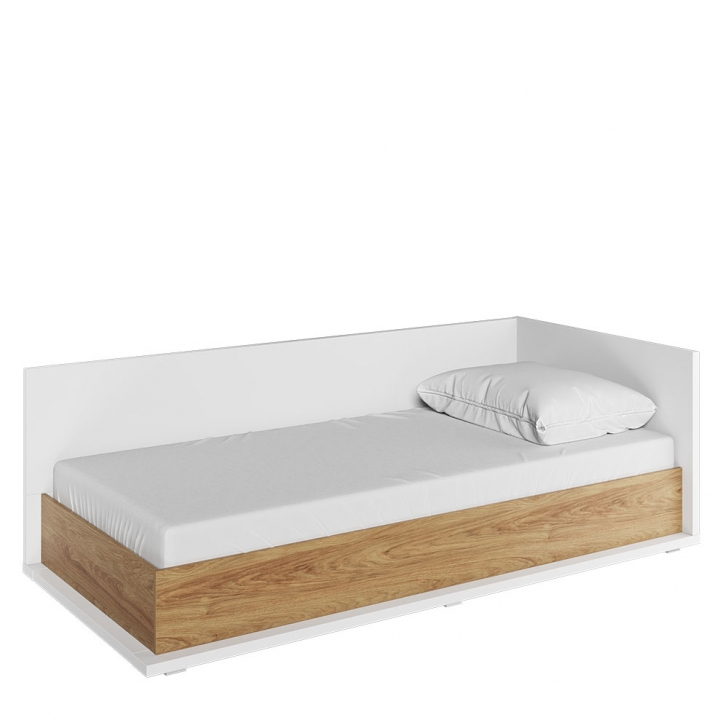 Produkt w kategorii: Łóżka, nazwa produktu: Jednoosobowe łóżko SIMI MS-09P z materacem