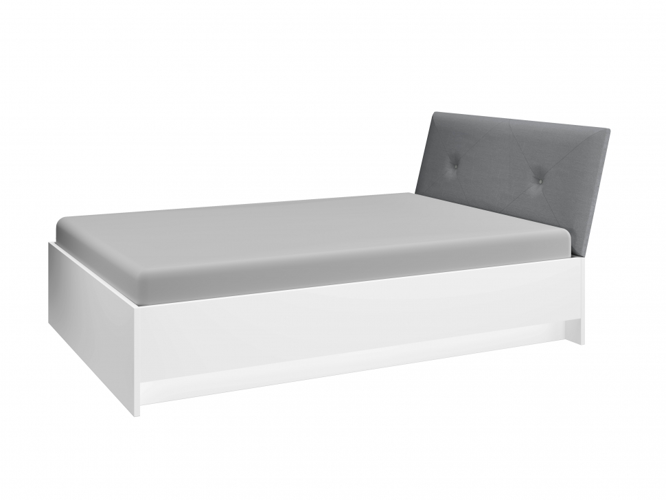 Produkt w kategorii: Łóżka, nazwa produktu: Eleganckie łóżko Lille 13 - stylowe i funkcjonalne