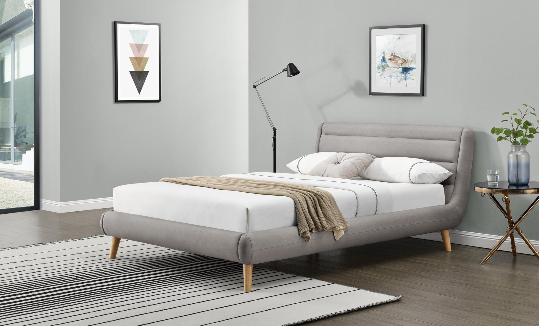 Produkt w kategorii: Łóżka, nazwa produktu: Łóżko Elena 140 - harmonia i elegancja