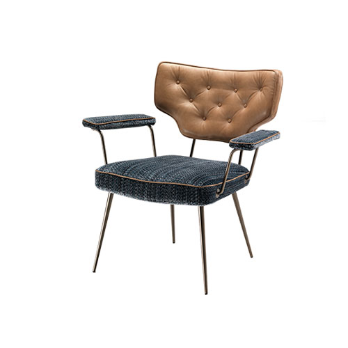 Produkt w kategorii: Fotele skórzane, nazwa produktu: Fotel Twiggy - włoski design elegance