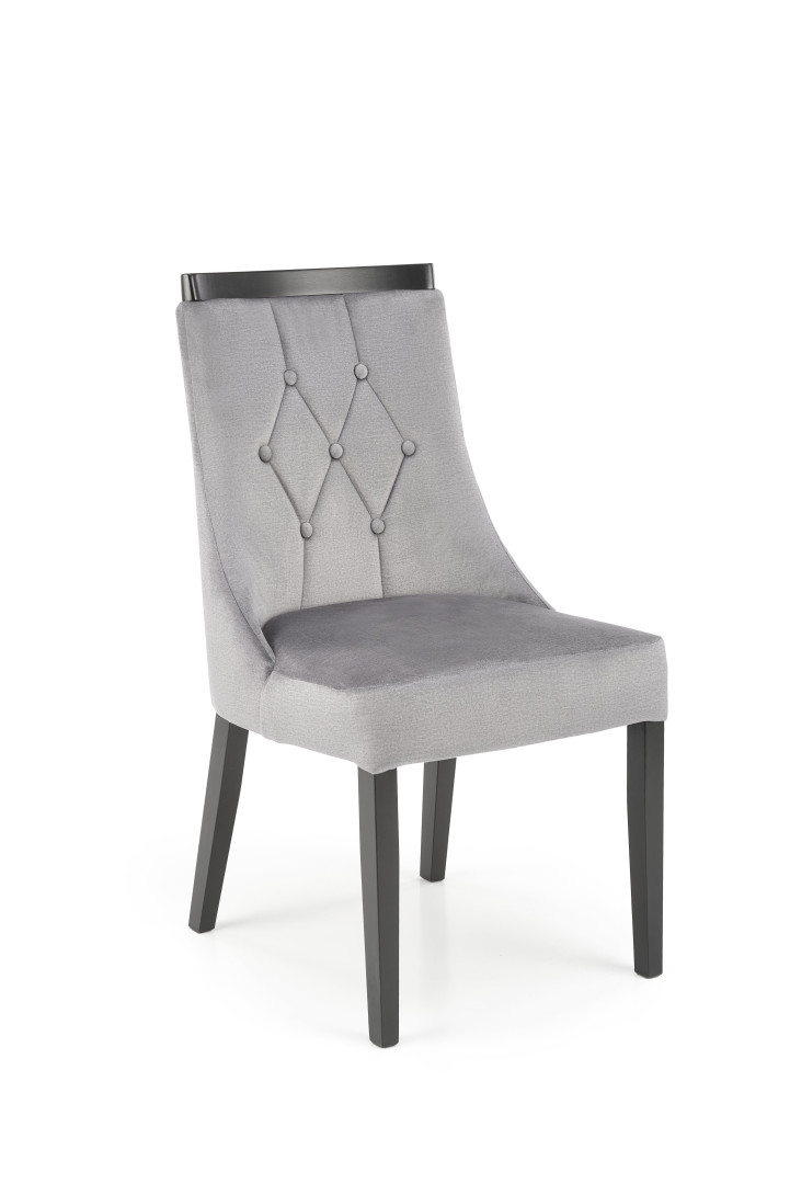 Luksusowe krzesło MONOLITH ROYAL 85,'#popielczarny'