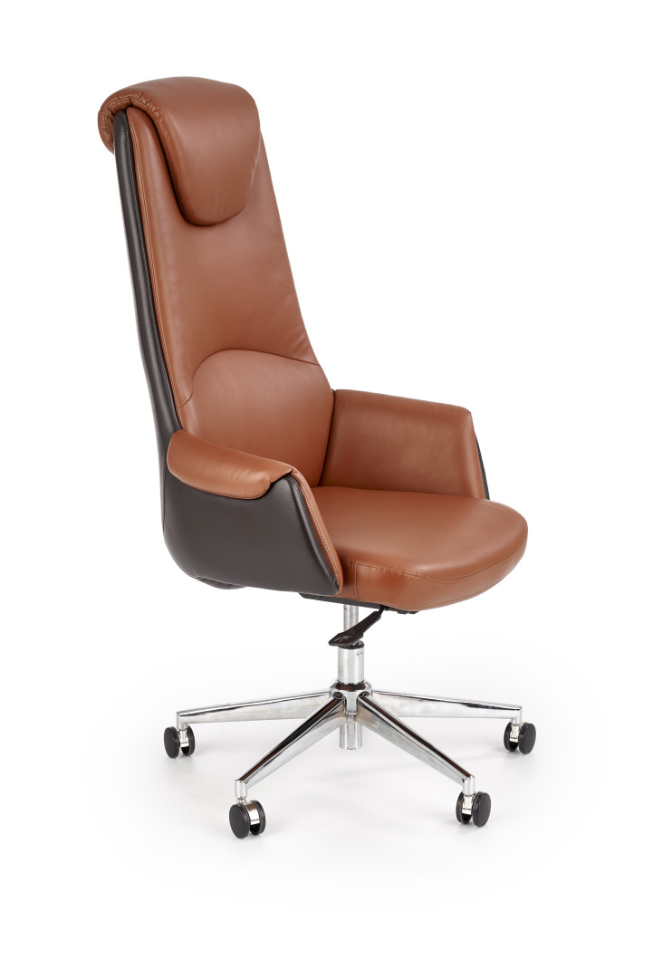 Produkt w kategorii: Fotele, nazwa produktu: Fotel biurowy Calvano Halmar eco-skóra