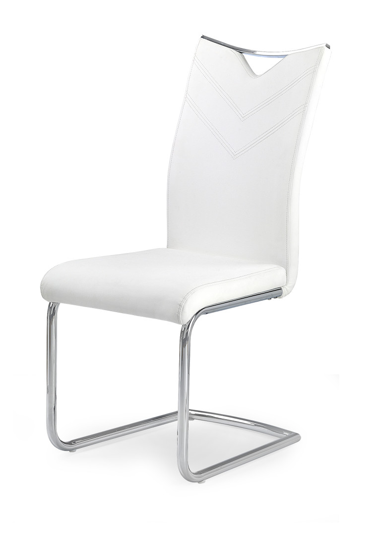 Produkt w kategorii: Krzesła, nazwa produktu: Krzesło biurowe białe ergonomiczne K224