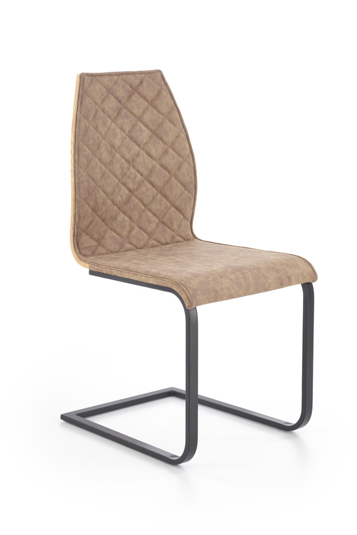 Krzesło biurowe eleganckie eco skóra