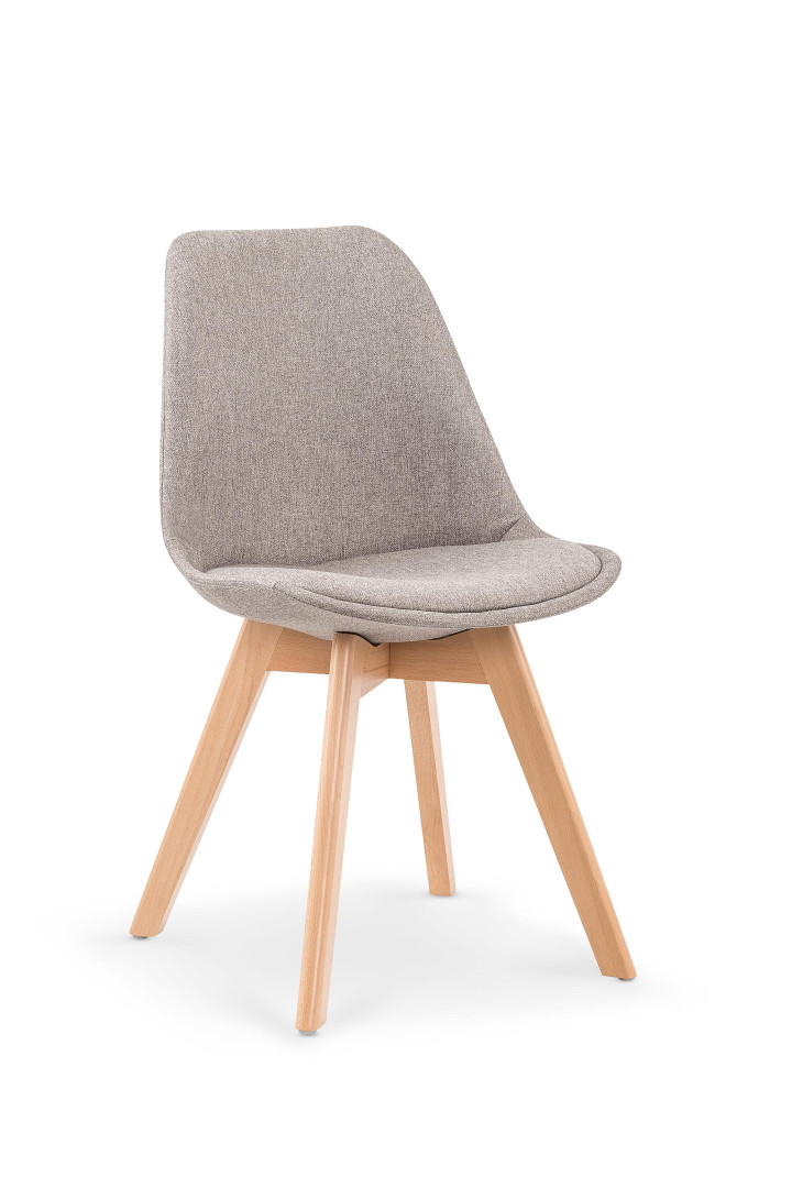 Produkt w kategorii: Krzesła, nazwa produktu: Eleganckie krzesło K303 w jasnym popielu