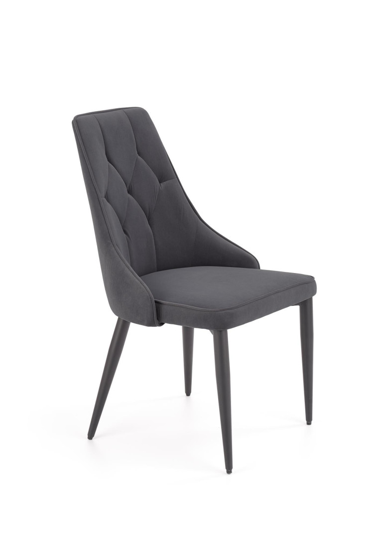 Produkt w kategorii: Krzesła, nazwa produktu: Eleganckie krzesło Biurka K365 popielate