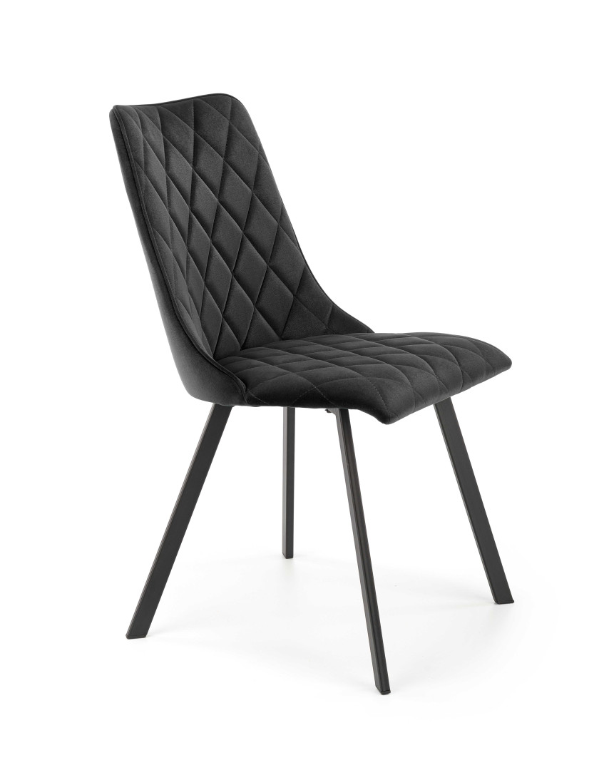 nazwa produktu: Luksusowe krzesło czarne K450 Halmar