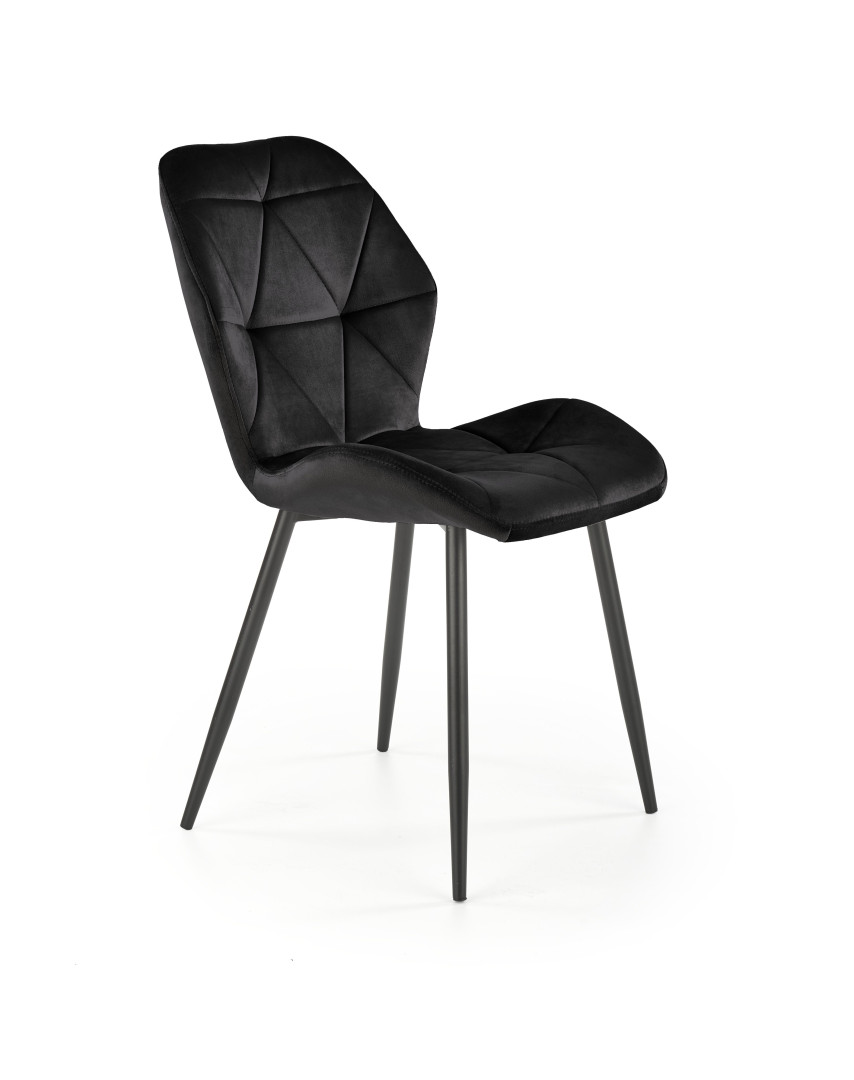 Produkt w kategorii: Krzesła, nazwa produktu: Krzesło K453 Black - eleganckie i wyrafinowane.