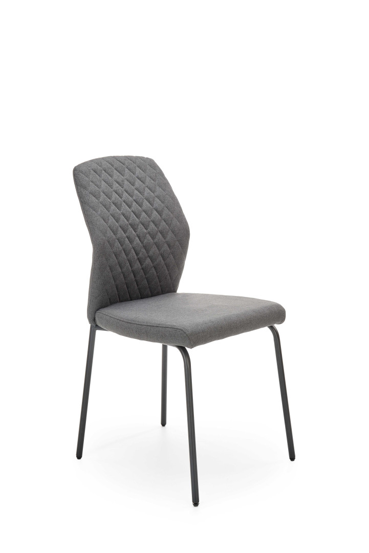 Krzesło popielone K461 elegancja i komfort