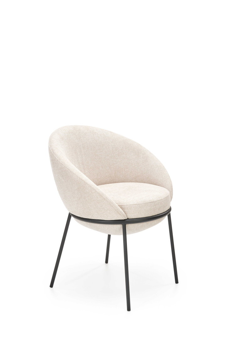 Produkt w kategorii: Krzesła, nazwa produktu: Eleganckie krzesło biurkowe K482 beżowe