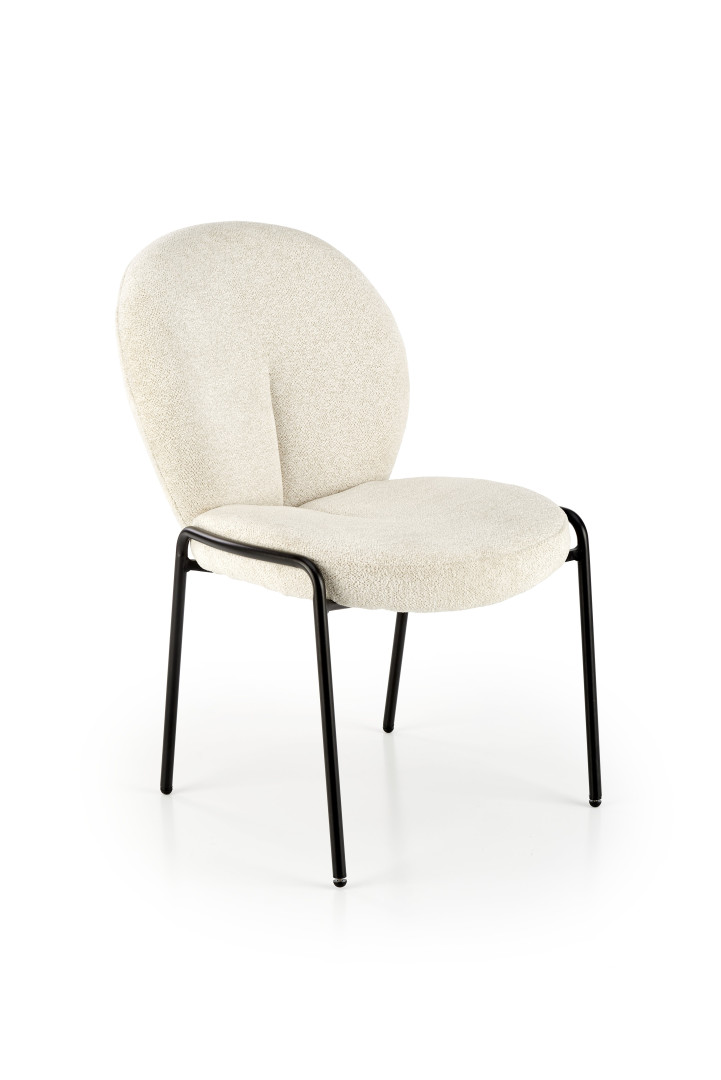 Produkt w kategorii: Krzesła, nazwa produktu: Krzesło Halmar K507 Kremowy Eleganckie