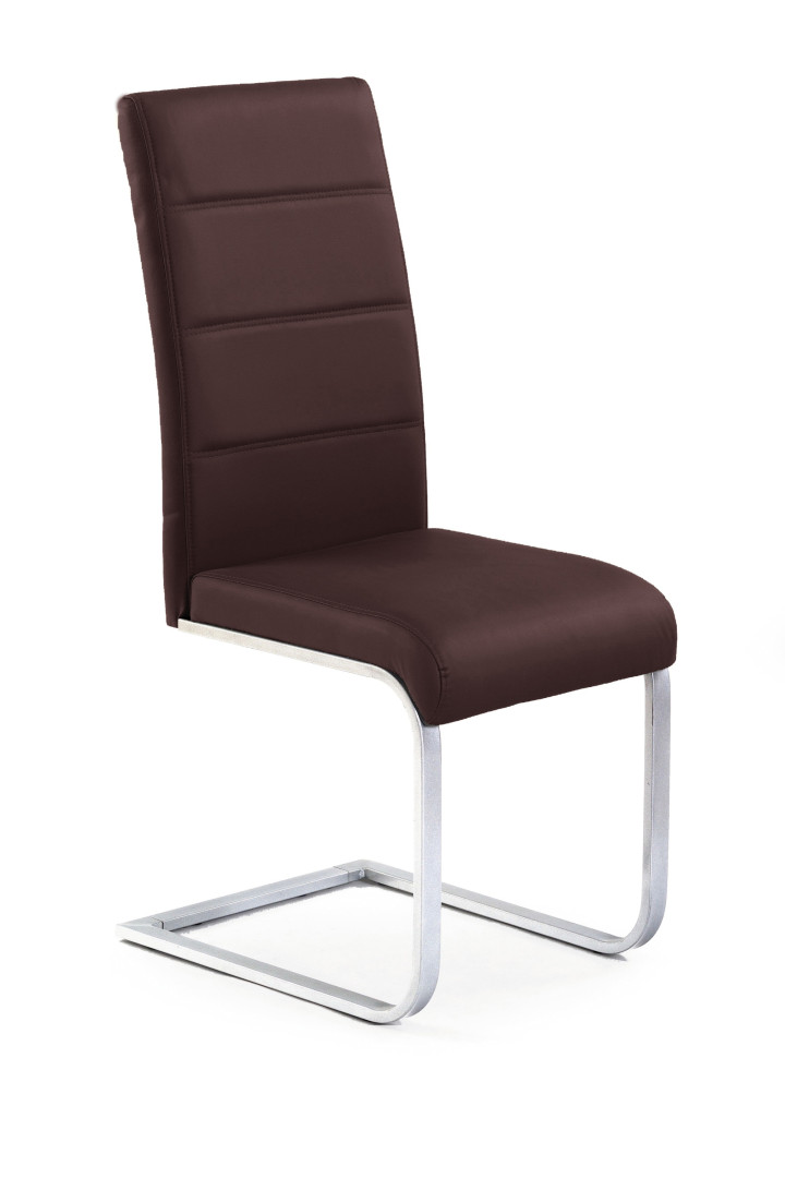 Krzesło biurkowe K85 brązowe eleganckie