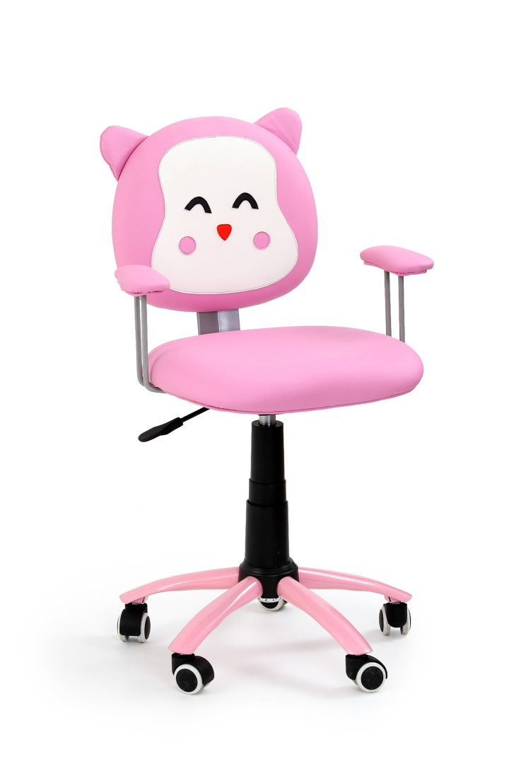 Produkt w kategorii: Fotele biurowe, nazwa produktu: Fotel dziecięcy w kształcie kota Kitty