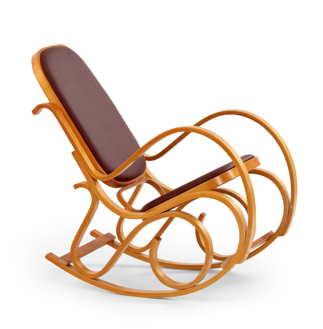 Produkt w kategorii: Fotele, nazwa produktu: Fotel bujany MAX BIS PLUS olcha