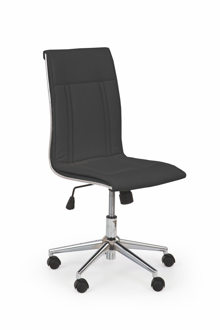 Fotel biurowy Portos czarny ergonomiczny