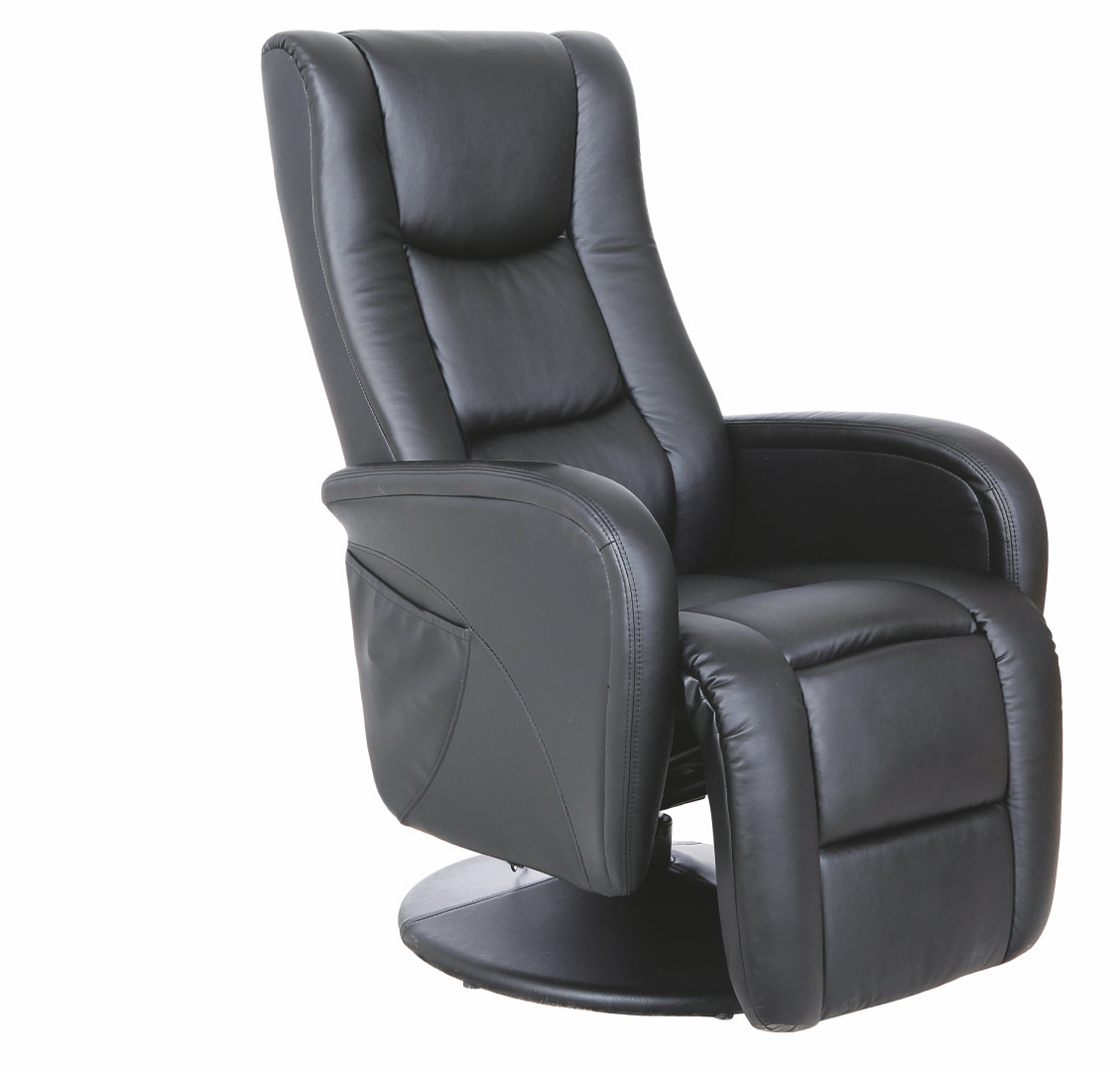 Produkt w kategorii: Fotele, nazwa produktu: Fotel masujący Pulsar czarny luksus