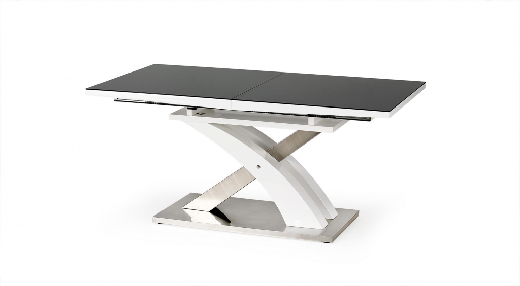 Stół rozkładany Sandor 2 - czarny elegancki design